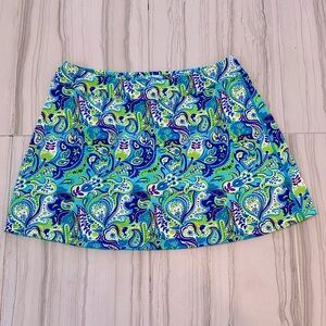 NWOT Title Nine Vibrant Paisley Skirt